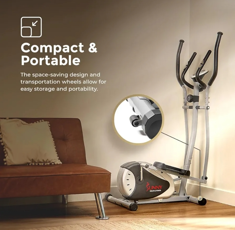 Sunny Health & Fitness Elliptical Machine - photo 2