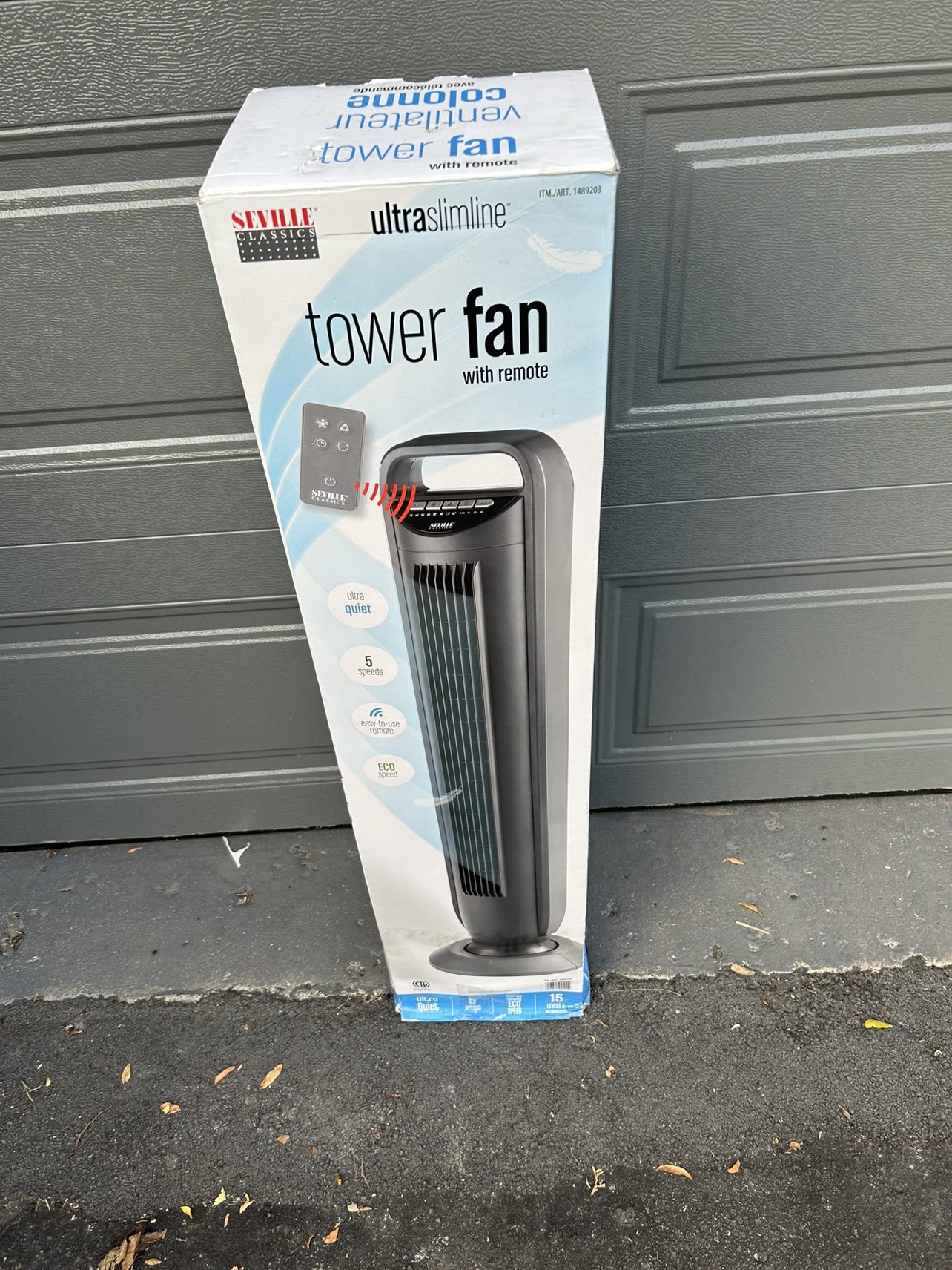 Seville tower fan