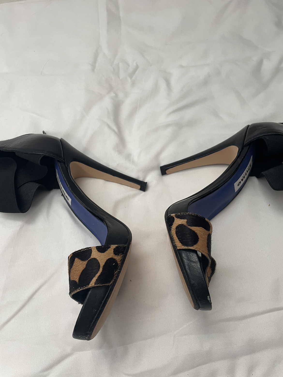 Dune leopard heels with purse - photo 2