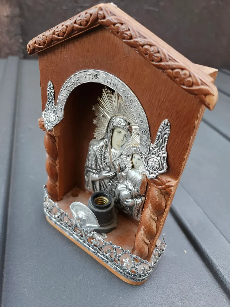 antique(?) religious artifact with greek wordings image indicator(2)