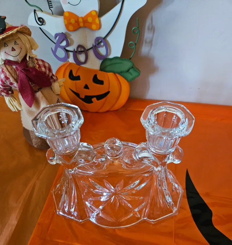 Vintage Double Tapered Candlestick Holders 🕯 image indicator(5)