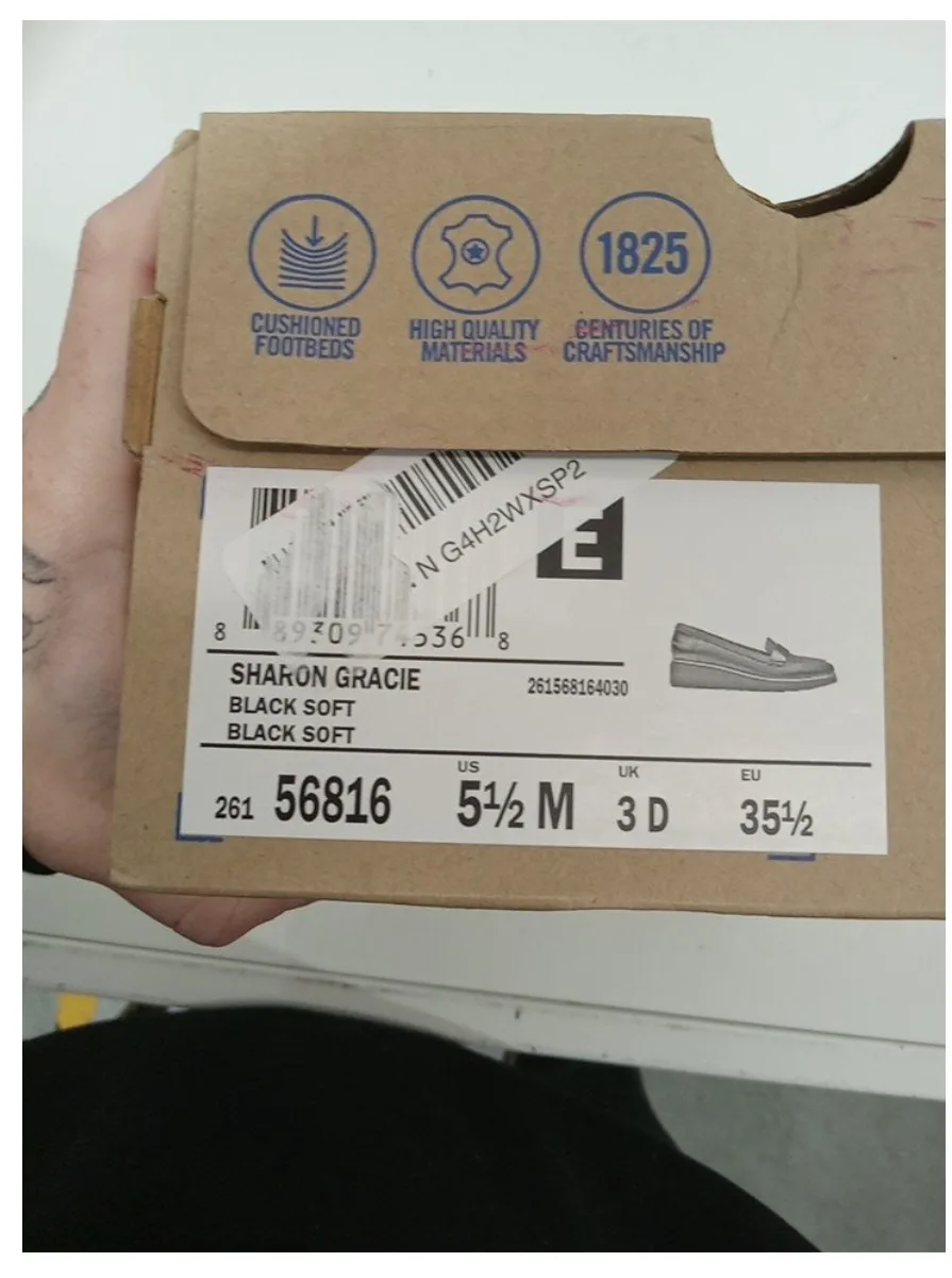 WOMEN'S COLLECTIONS BY CLARKS LOAFER - SIZE 5.5 M - BLACK image indicator(6)