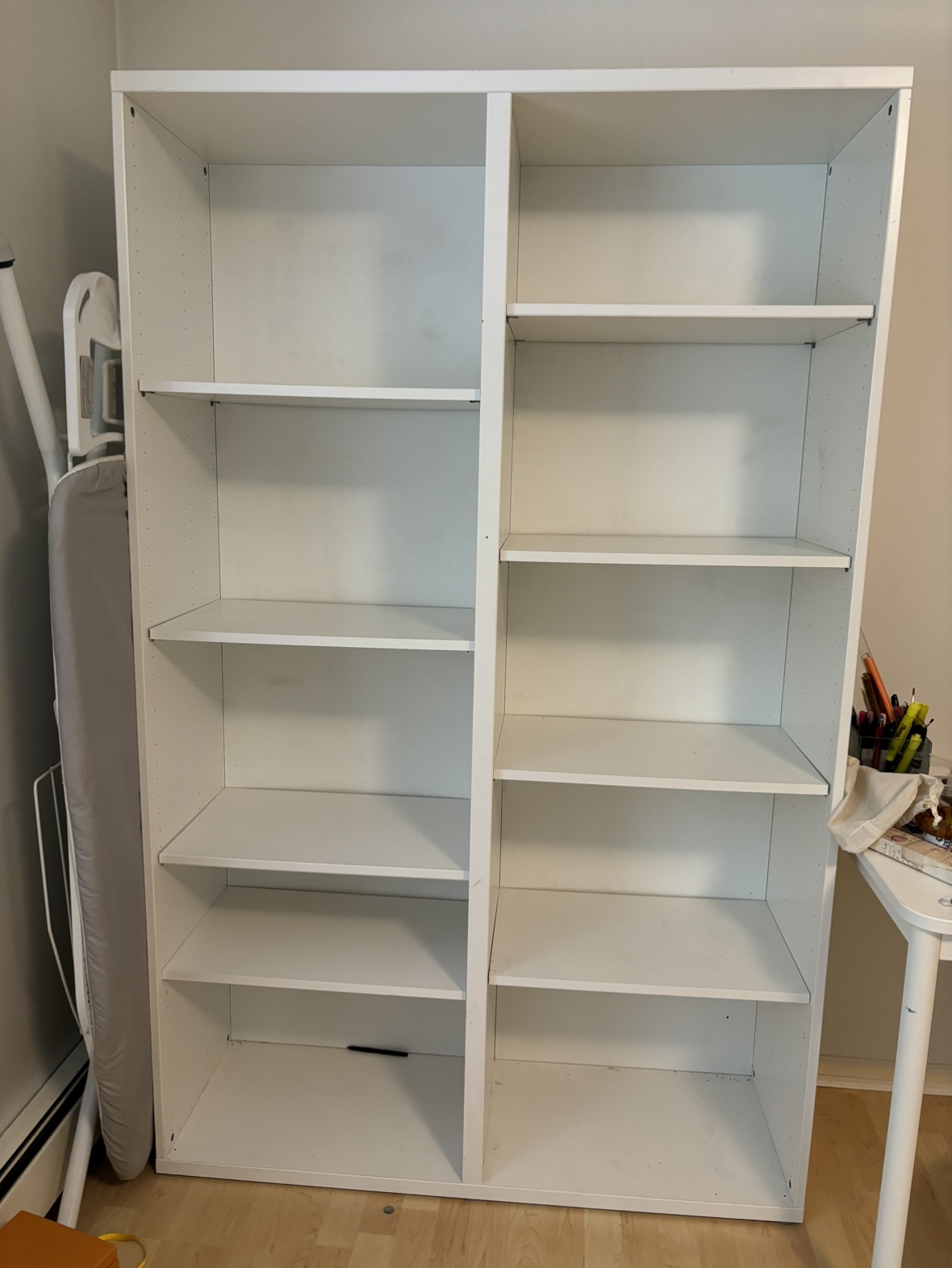 IKEA White Bookcase storage shelf