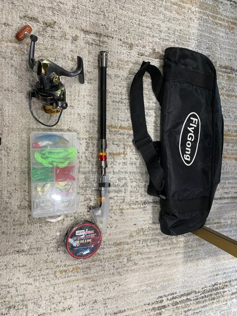 FlyGong Fishing Rod and Reel Combo Set image indicator(6)