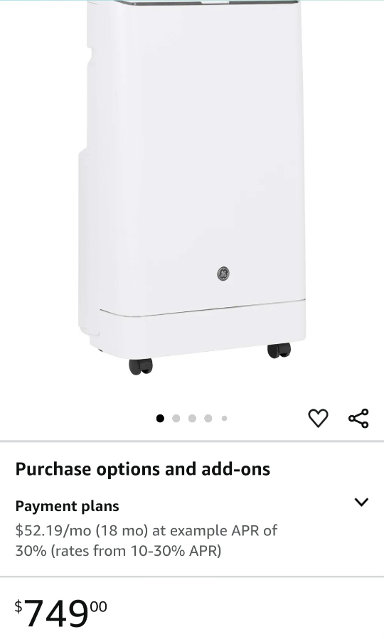 GE 14,000 BTU Smart Portable Air Conditioner - photo 2