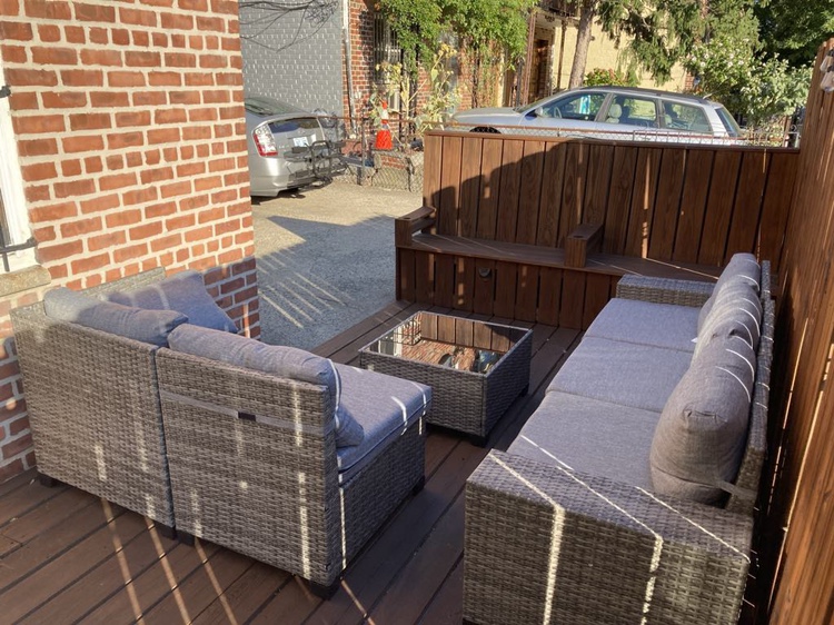 JOIVI Patio Furniture Set with Coffee Table