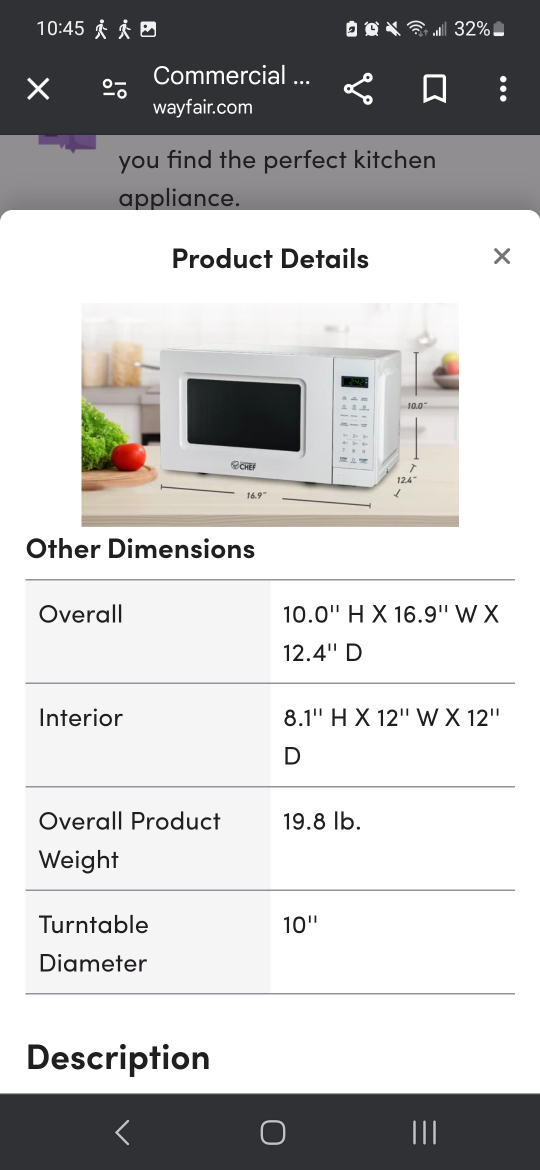 Commercial Chef Microwave - photo 4
