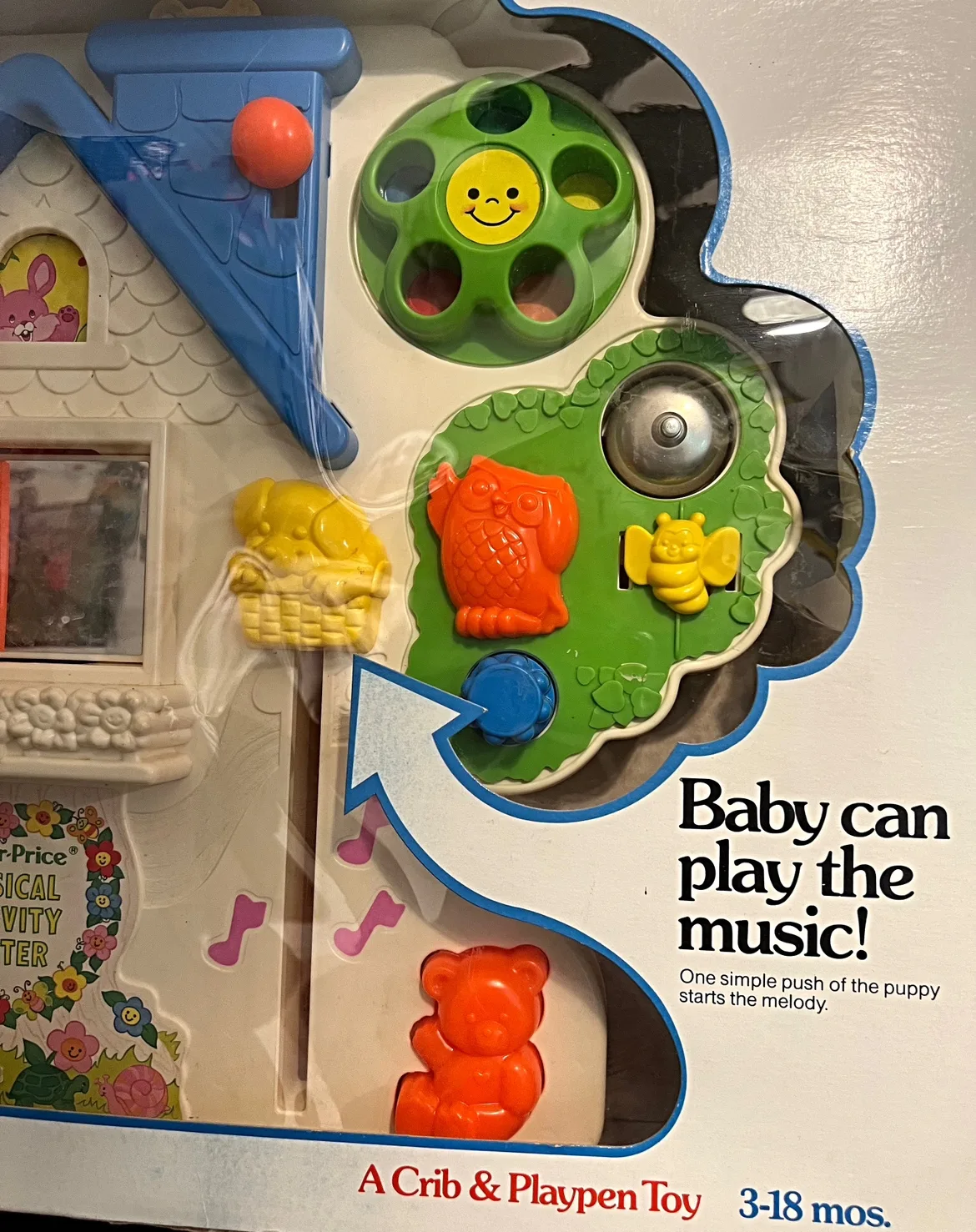 Brand new vintage Fisher Price musical activity centre image indicator(2)