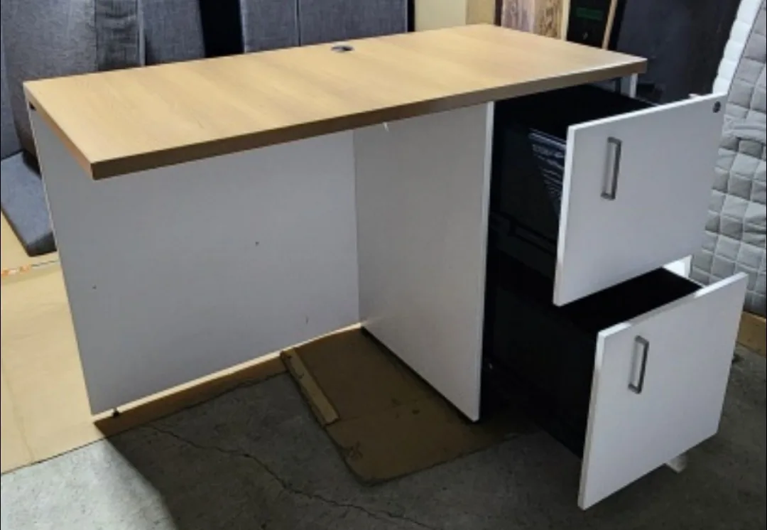 White Study Table , Office Desk Table , Computer Desk image indicator(4)