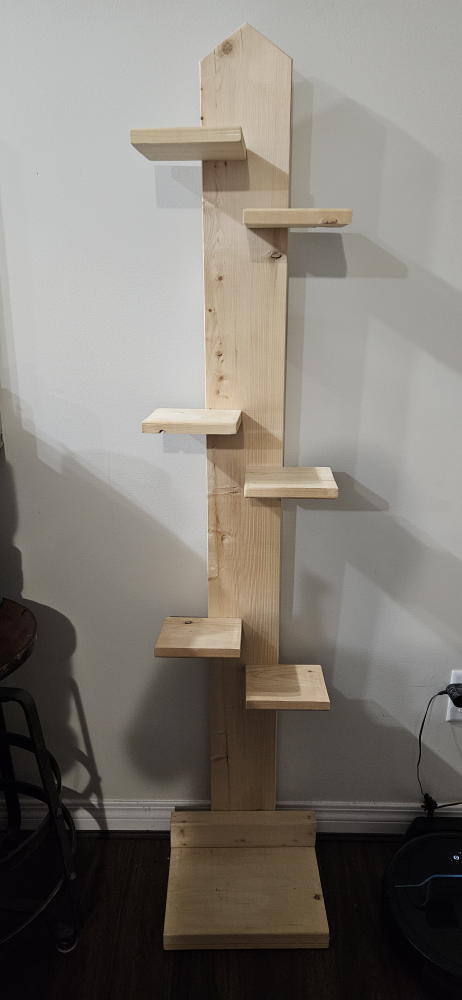Handmade Wooden Plant Stand