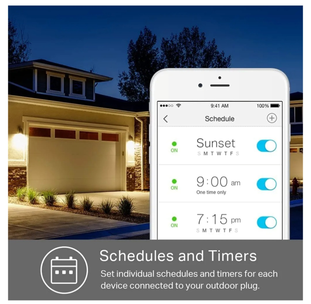 Kasa Smart Wi-Fi Outdoor Dimmer - photo 5