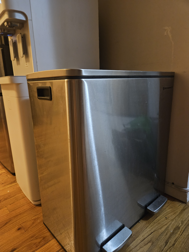 Garbage Can, Silver - photo 3