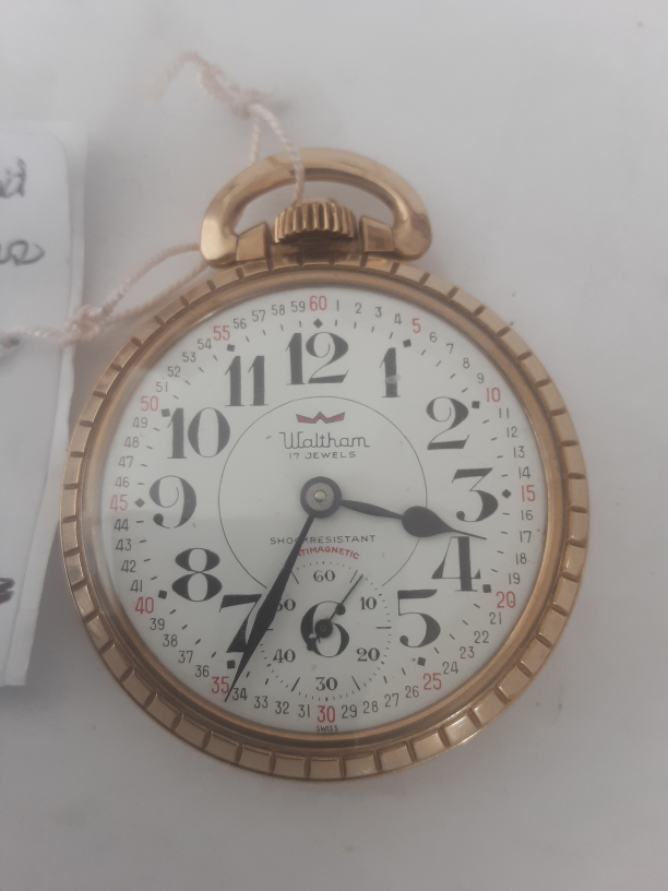 Waltham Pocket Watch swiss movement