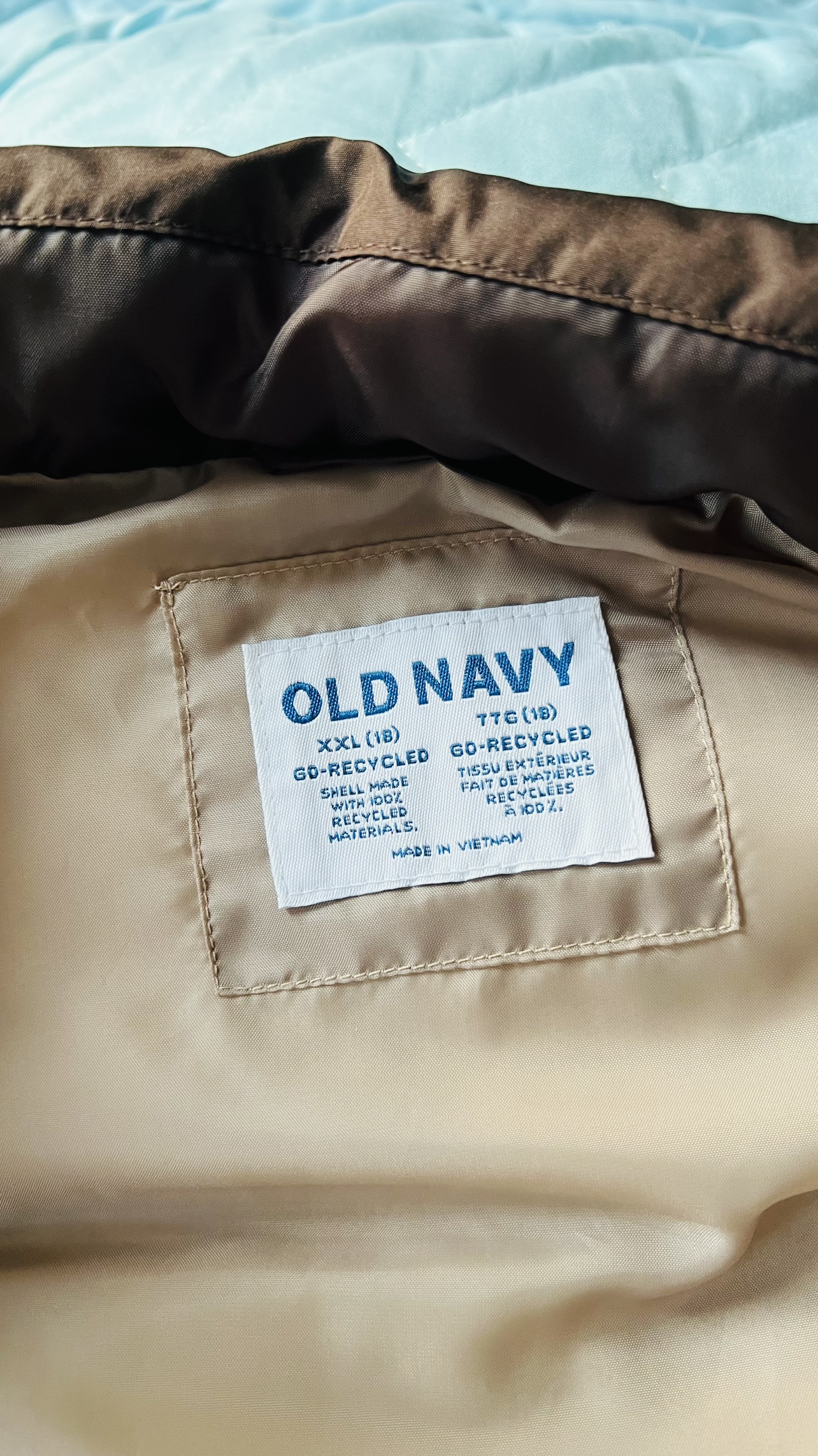 Old Navy Brown Puffer Vest - photo 2