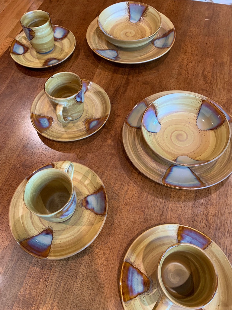 Sango Splash Partial Dinnerware Set