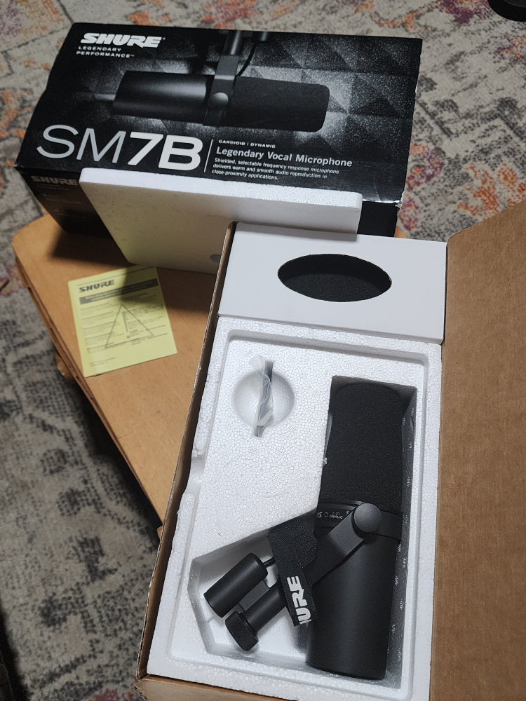 Shure SM7B Vocal Microphone