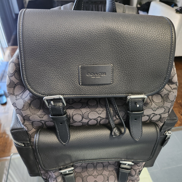 Coach Signature Canvas sprint Backpack