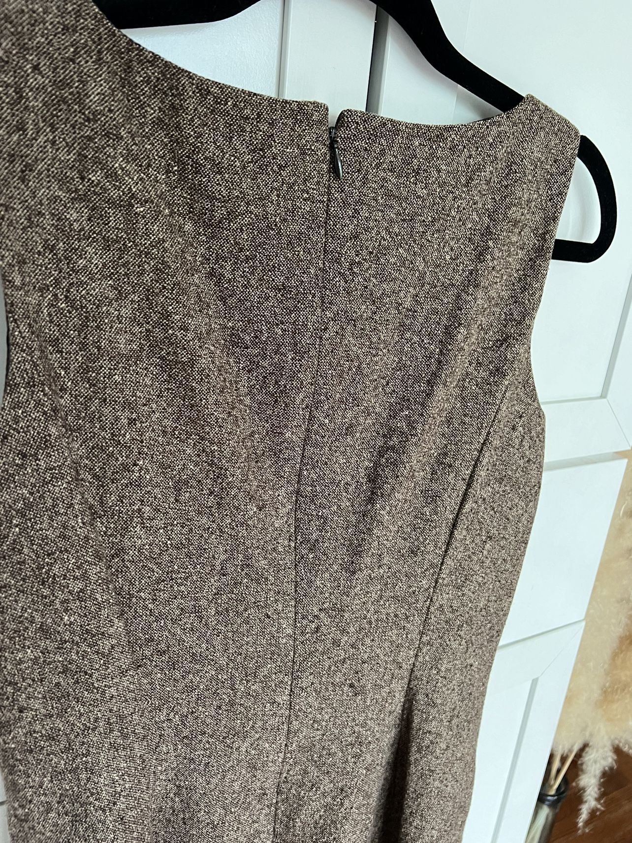 Ann Taylor Brown Tweed Dress - photo 2
