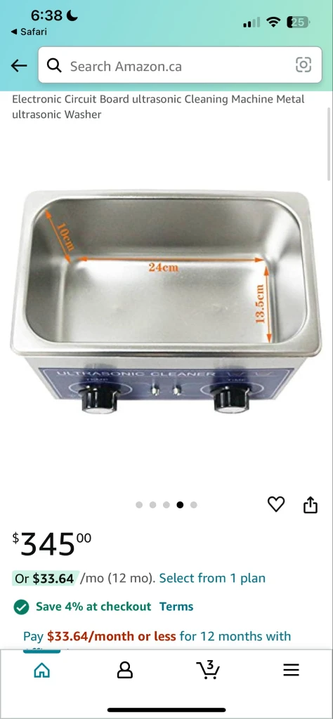 CO-Z Ultrasonic Cleaner - photo 4