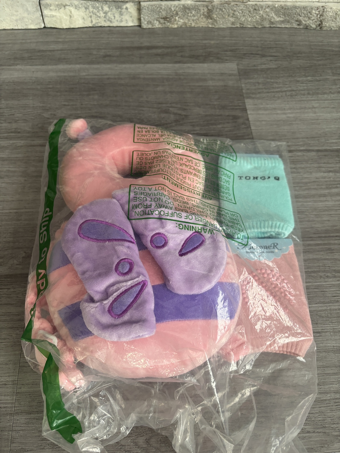Baby Crawling Safety Pad and 2 knee protector