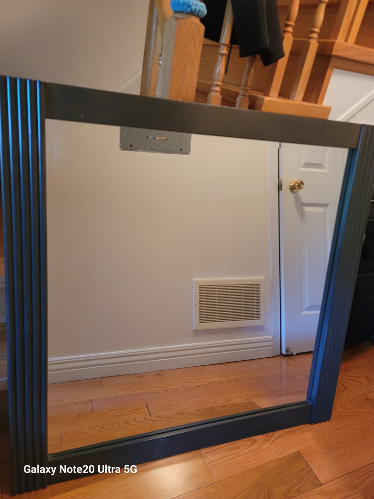Black Framed Mirror
