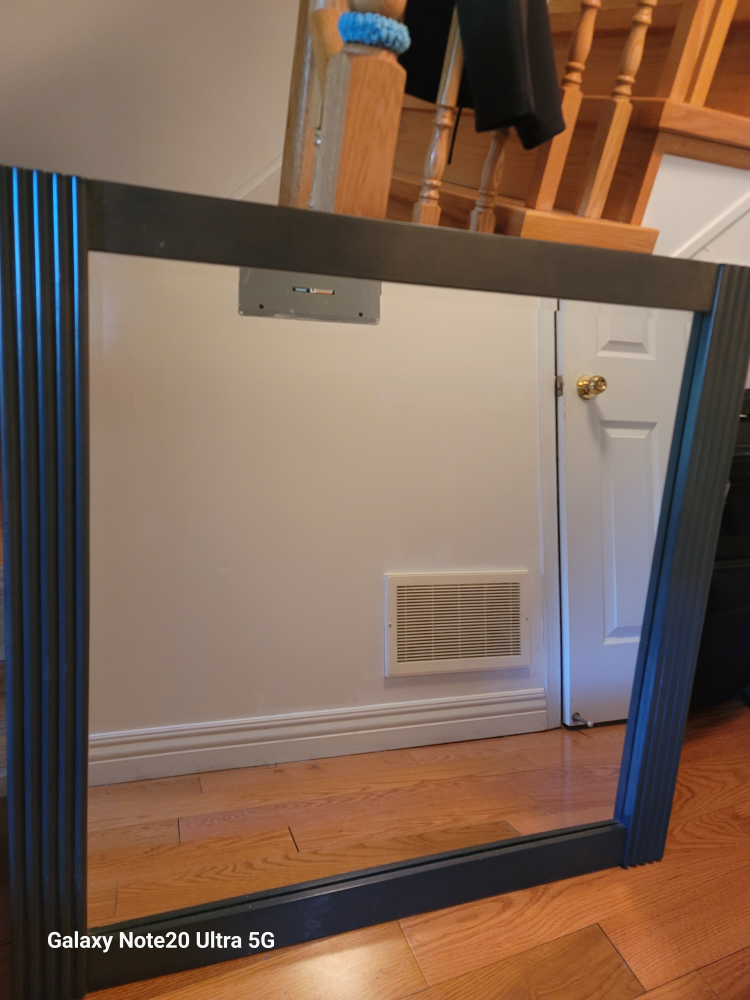 Black Framed Mirror - photo 2