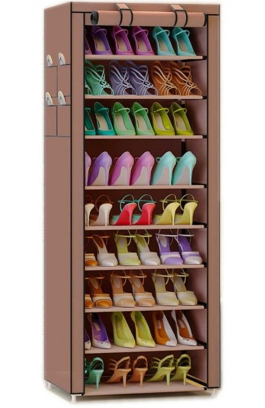 10 Tier Non-Woven Fabric Shoe Rack Organizer - photo 5