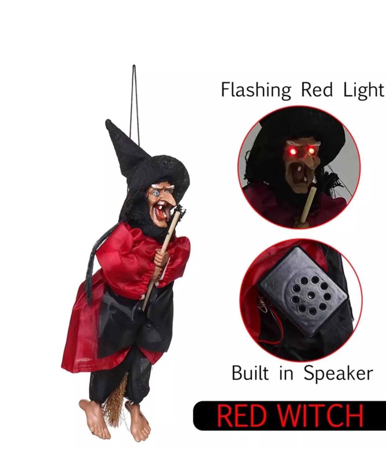 Hanging Witch Decoration image indicator(7)