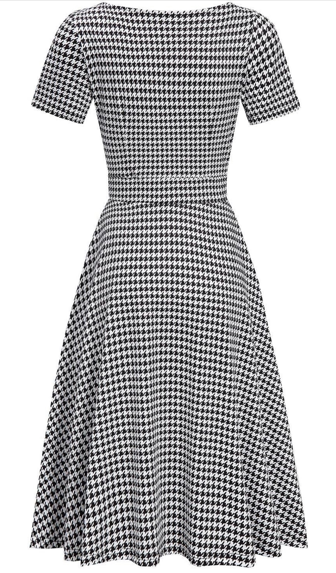 NEW! HELYO Elegant Houndstooth Dress with Pockets - photo 3