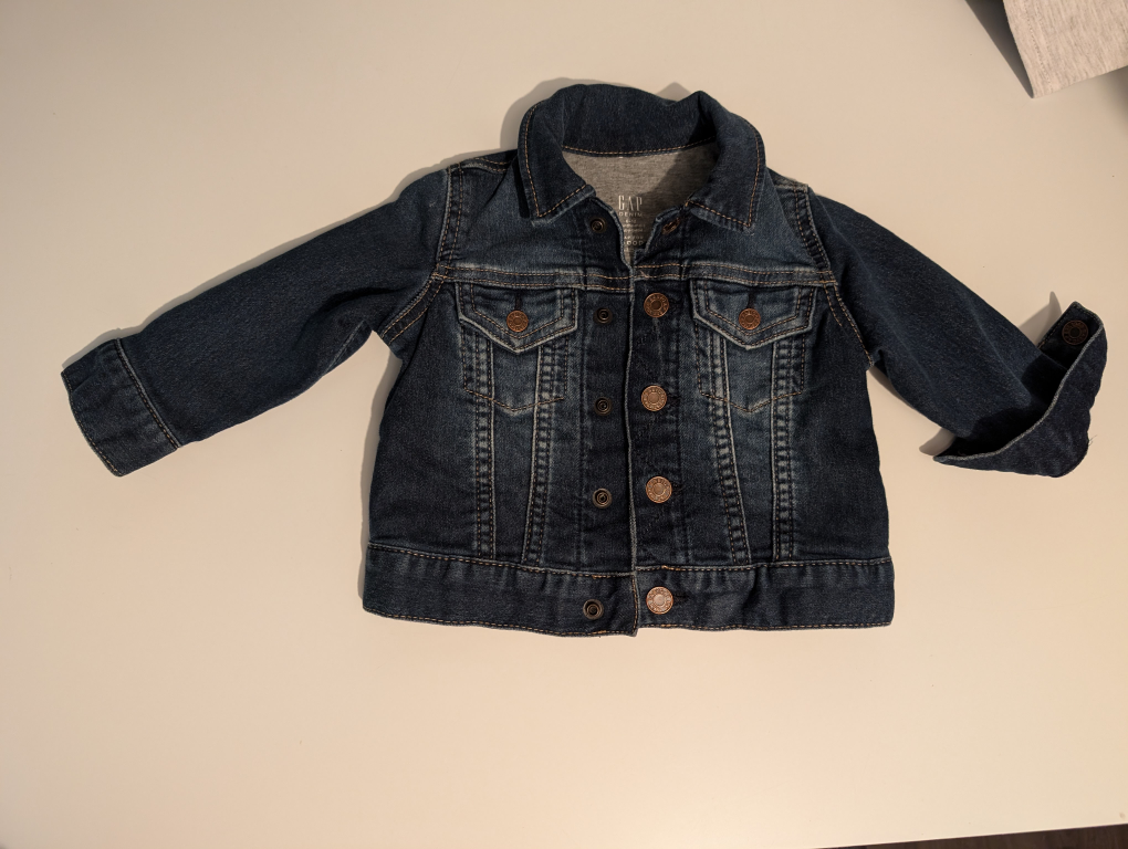 Gap Denim Baby Jacket 6-12 Months - used like new