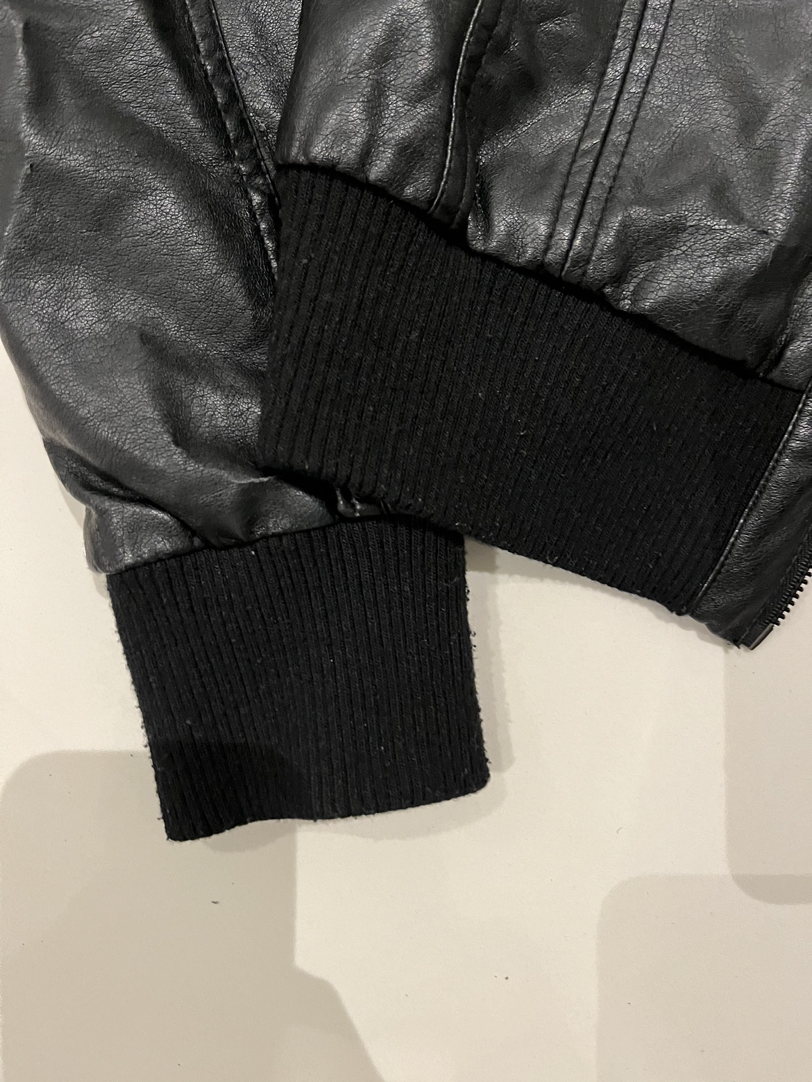 #Freecycle Vegan leather bomber S - photo 5