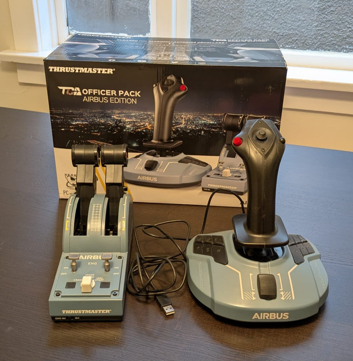Thrustmaster TCA Officer Pack Airbus Edition Flight Simulator