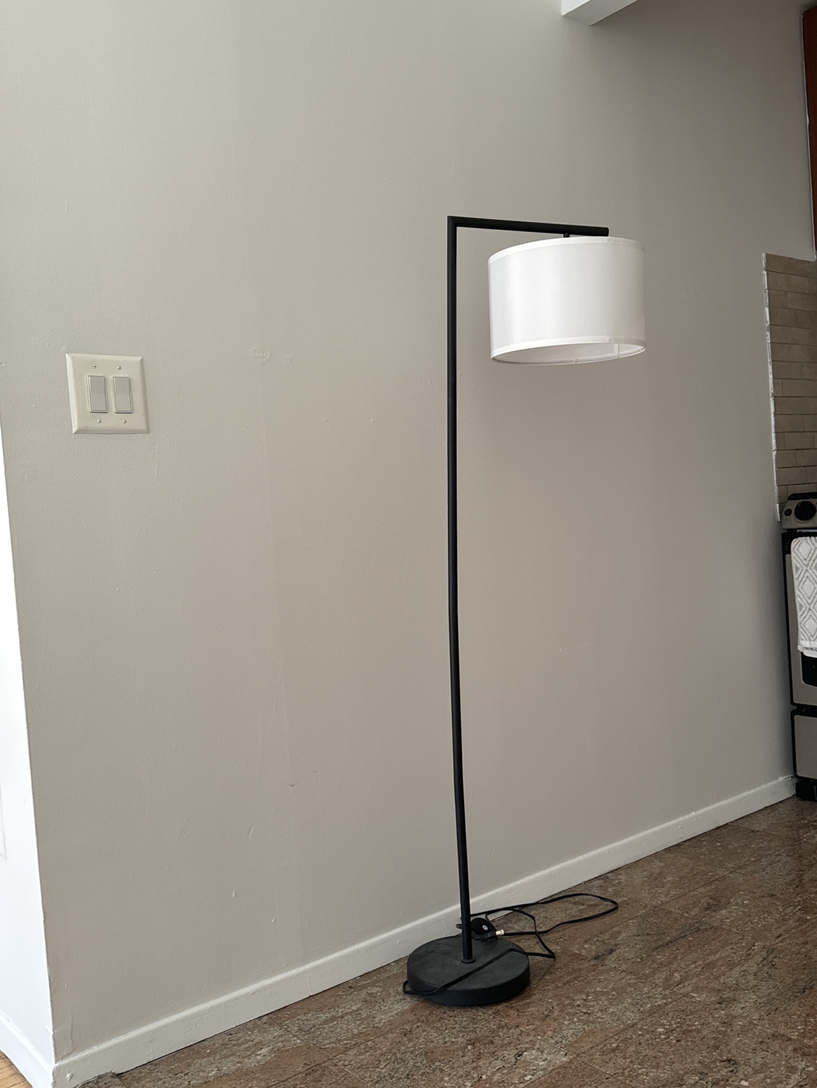 Floor Lamp with Foot Switch