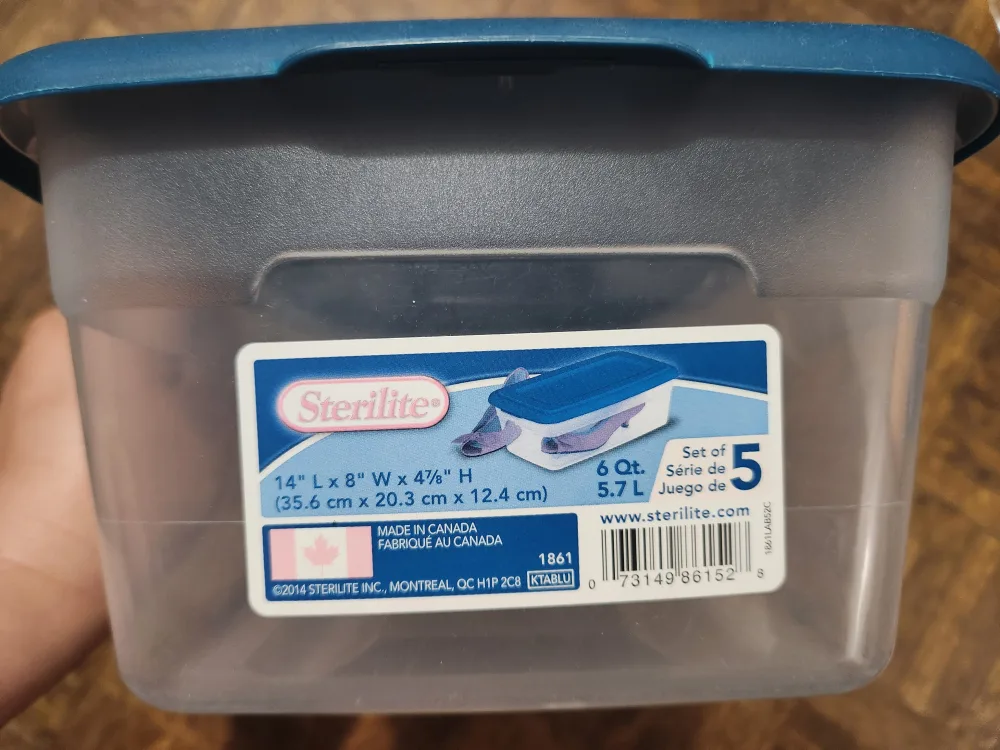 Sterilite Storage Containers (til 15th Oct) image indicator(4)