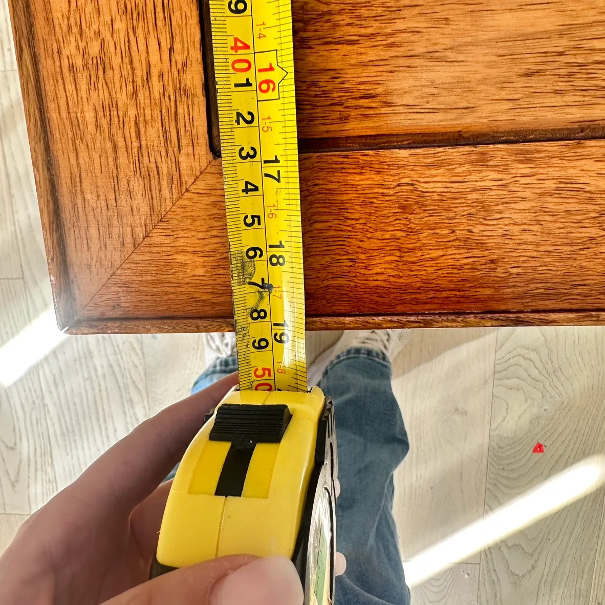 Mid Century Modern End coffee side Table wood brass image indicator(9)