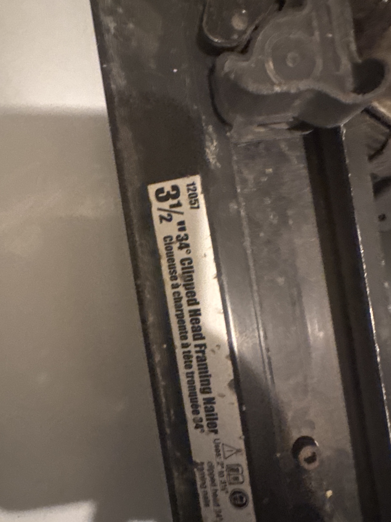 3 1/2" Clipped Head Framing Nailer