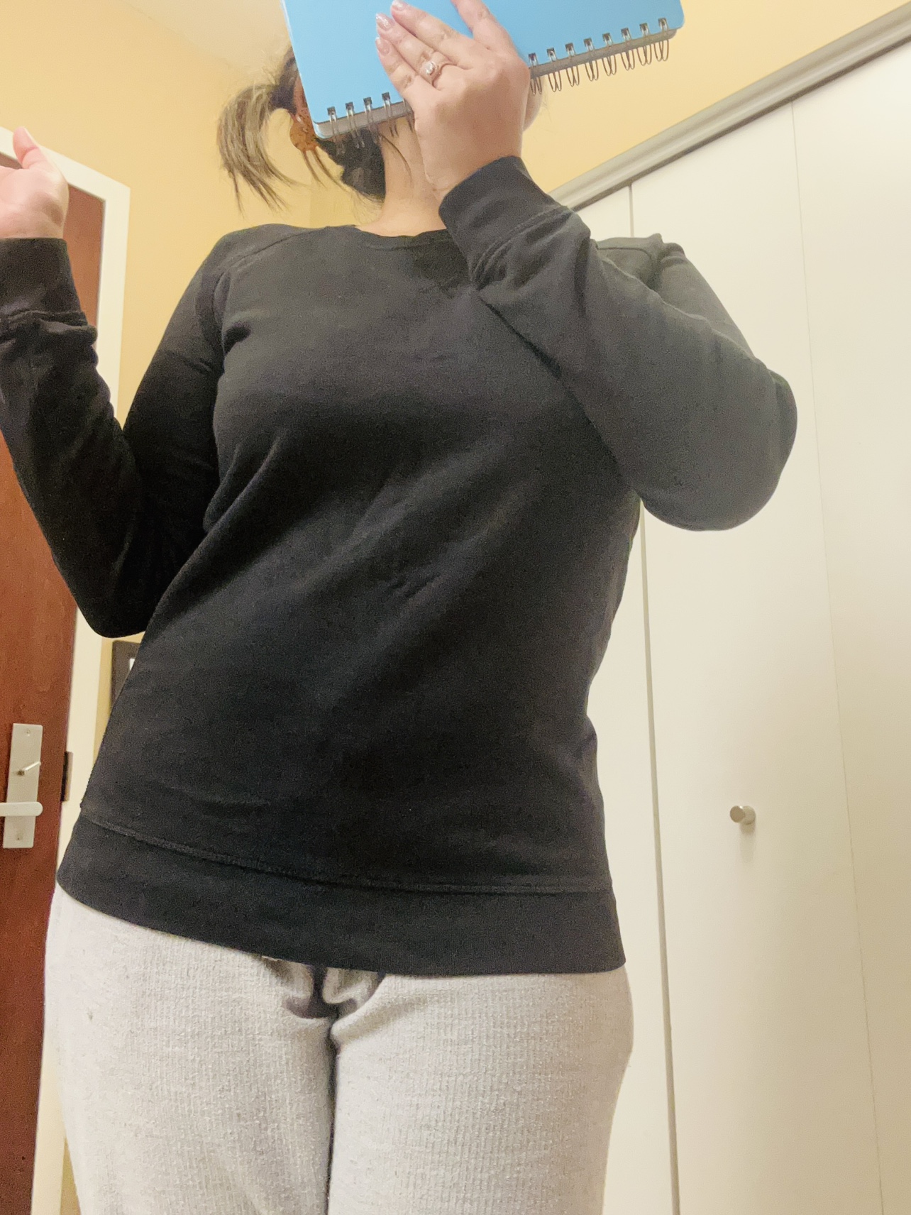 Black Long Sleeve Sweatshirt - photo 5