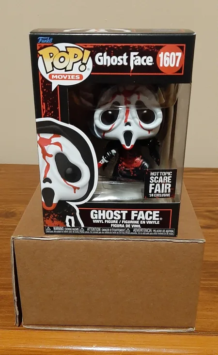 Funko POP! Movies: Ghost Face (Bloody) HT Scare Fair Exclusive thumbnail