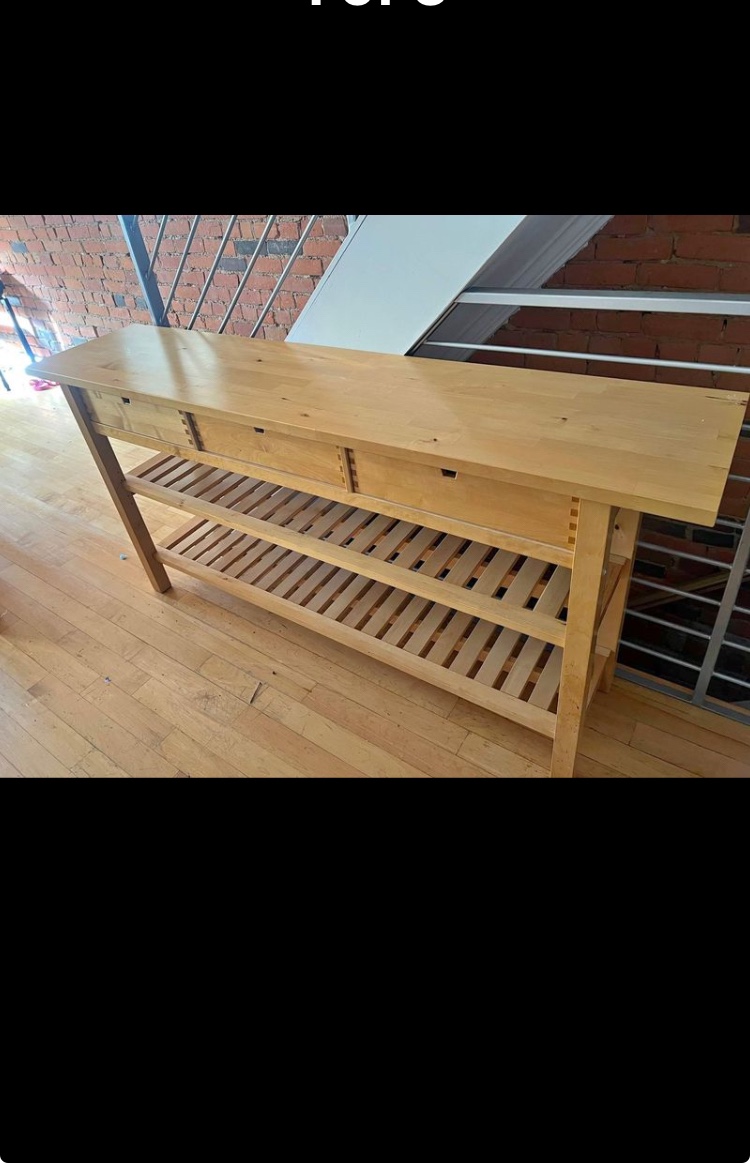Kitchen Island solid wood