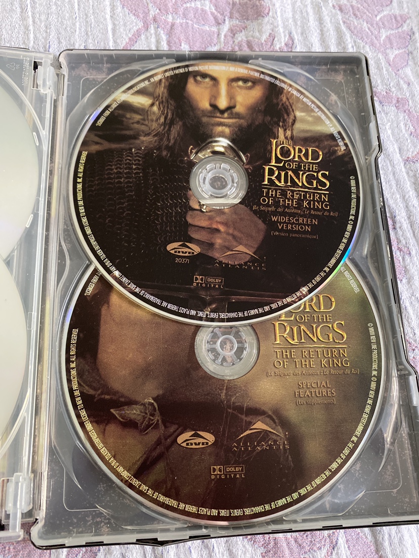 The Lord of the Rings Trilogy Set (DVD) - photo 5