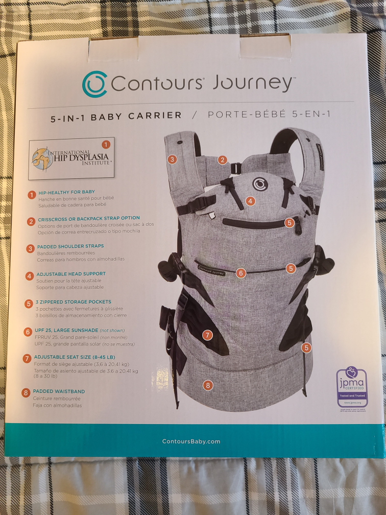 Contours Journey 5-in-1 Baby Carrier - photo 2