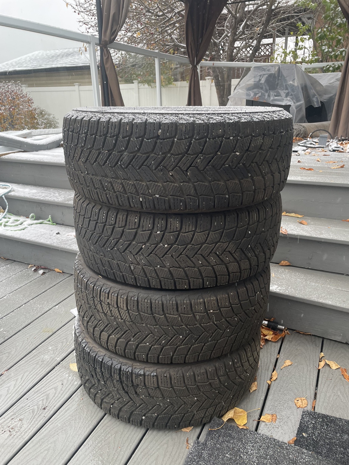 Set of 4 Winter Tires size 215/55/17