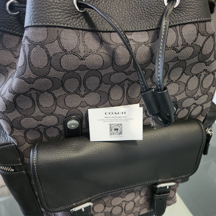 Coach Signature Canvas sprint Backpack - photo 5