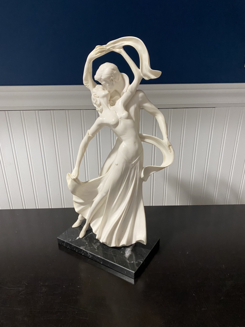 Dancing Couple Sculpture - photo 2
