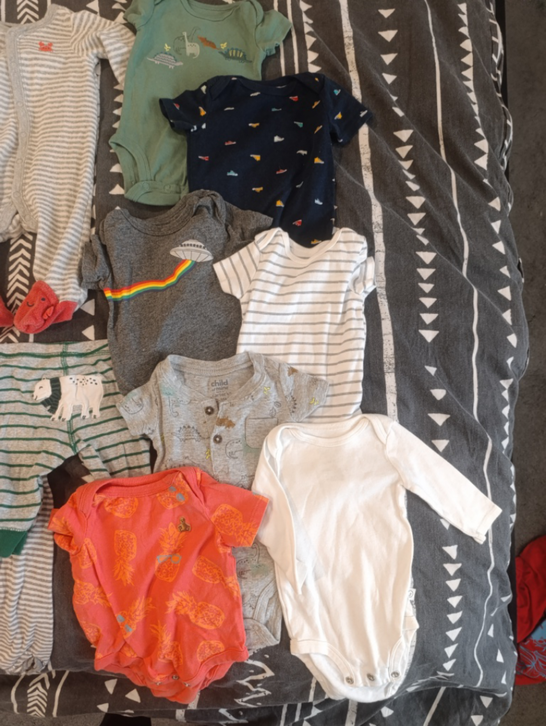 Set of 0-3 mo boy/unisex clothes - photo 4