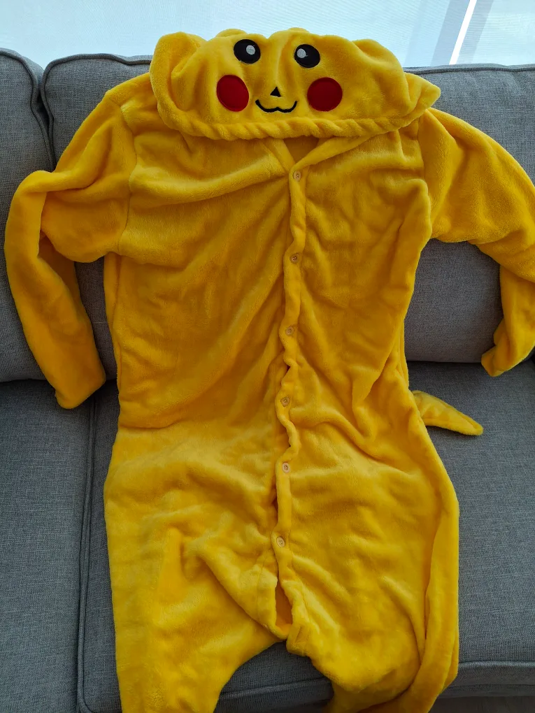 Pikachu Onesie Adult size thumbnail