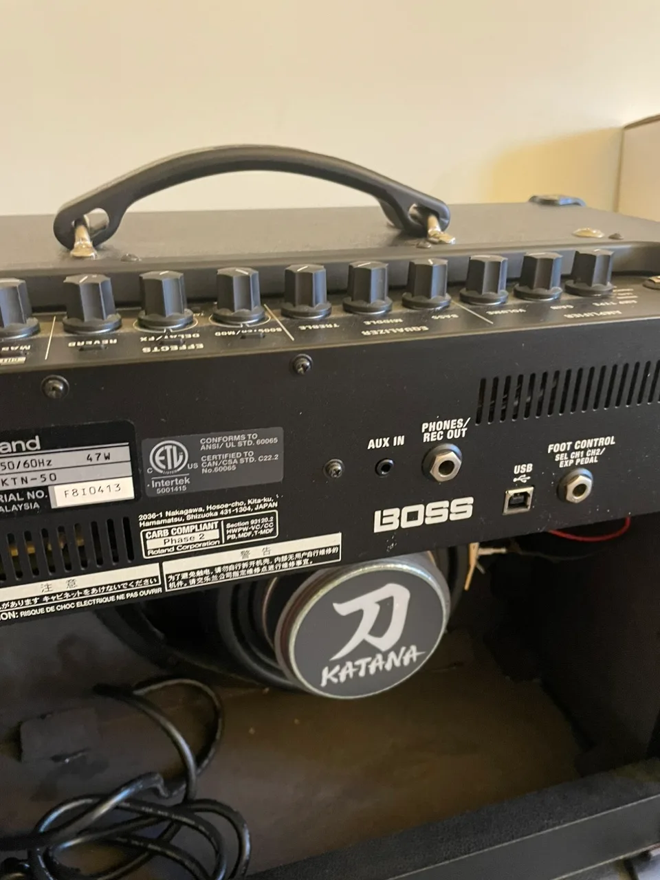 Boss Katana 50 Guitar Amp image indicator(5)