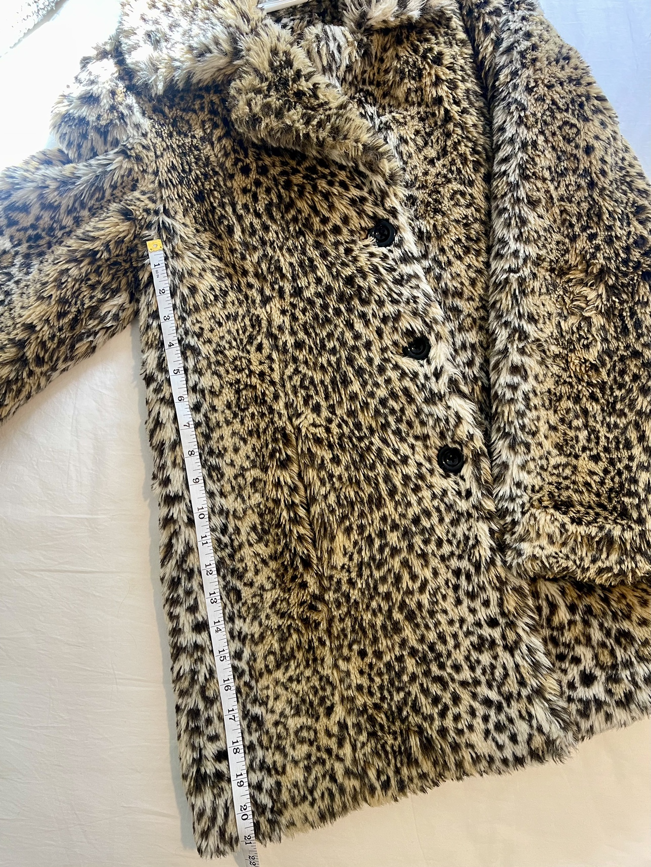 Leopard Print Faux Fur Coat - photo 3