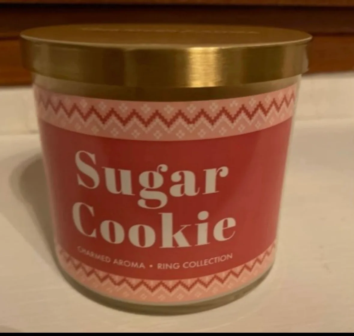Charmed Aroma Sugar Cookie Candle includes Size 5 ring thumbnail