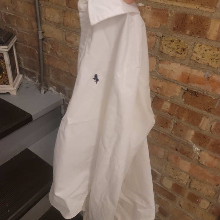 H&M White Long Sleeve Shirt - photo 3